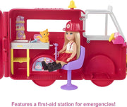 Chelsea Fire Engine Playset with Doll, Puppy & Accessories