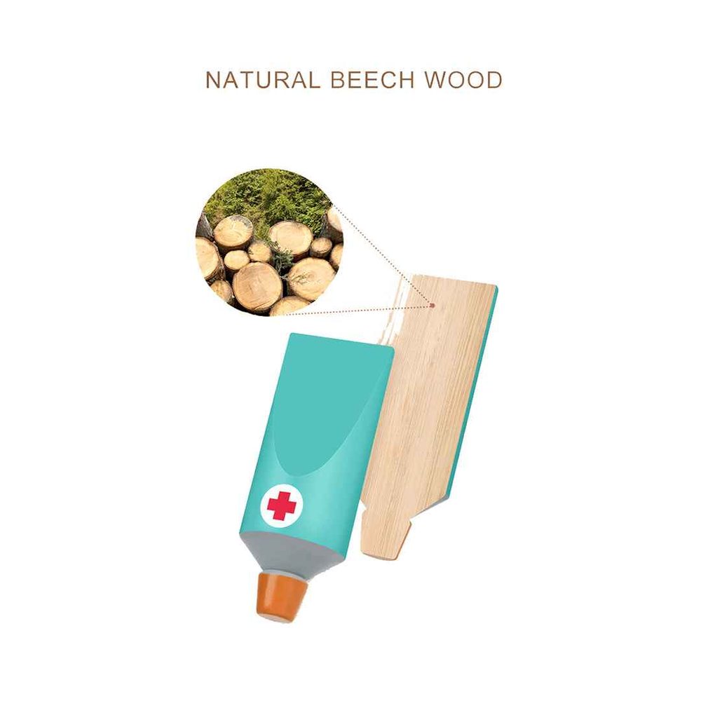 Mideer My First Medical Kit Wooden Toy Set