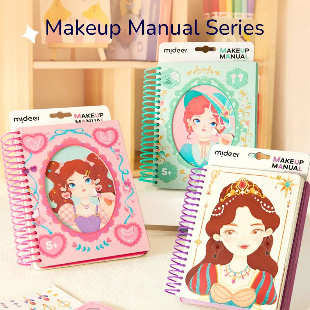 Mideer Make Up Manual Lady Tea Party Arts & Crafts Book