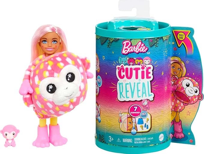 Barbie Cutie Reveal Doll (Assorted)