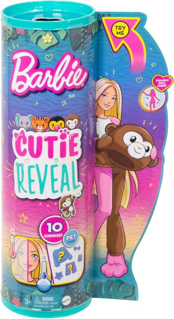 Barbie Cutie Reveal Tiger Doll