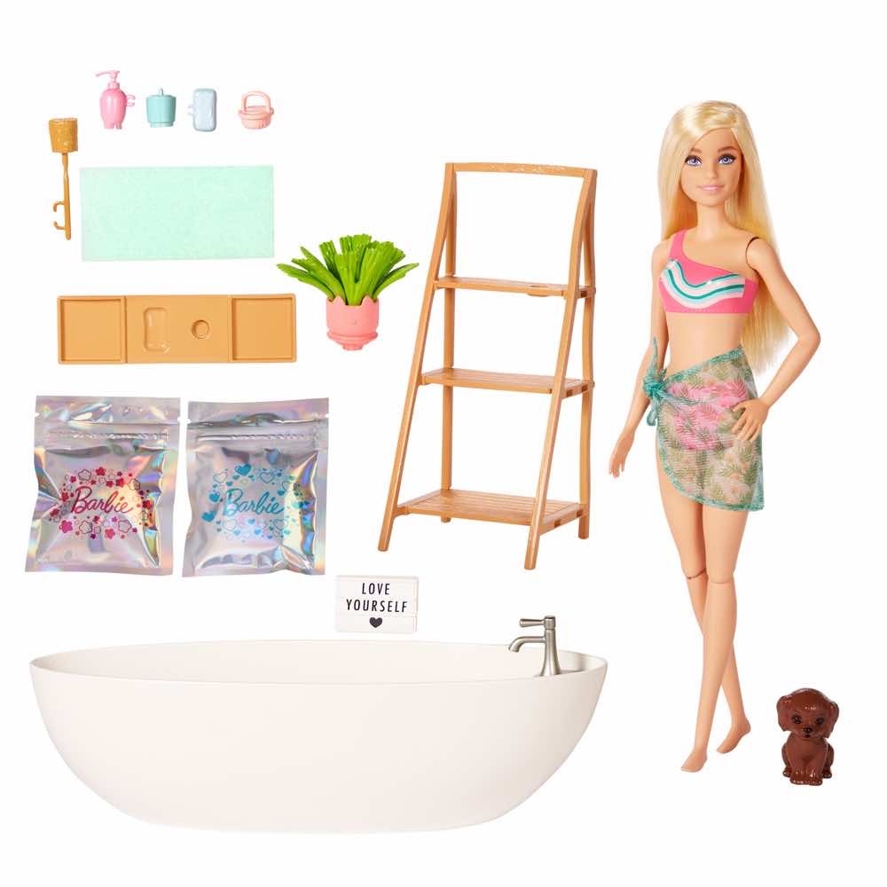 Barbie Wellness Bath Doll