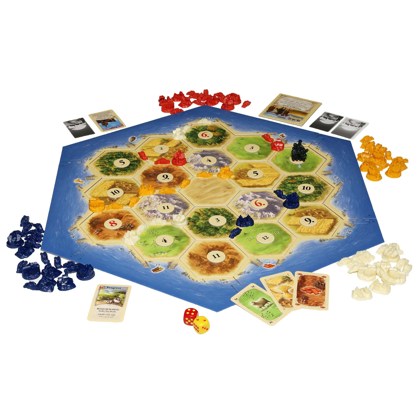 Catan Base Game 3-4 Players (Arabic, English)