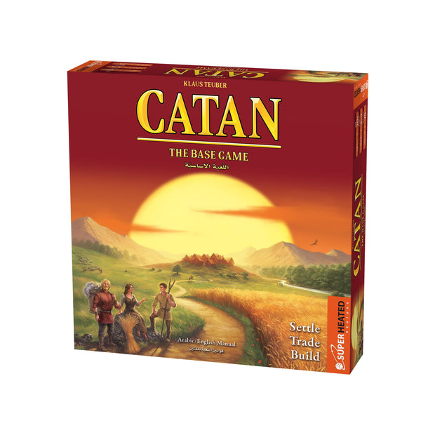 Catan Base Game 3-4 Players (Arabic, English)