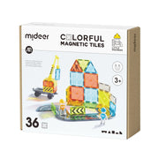 Mideer Colourful Magnetic Tiles: Little Architect
