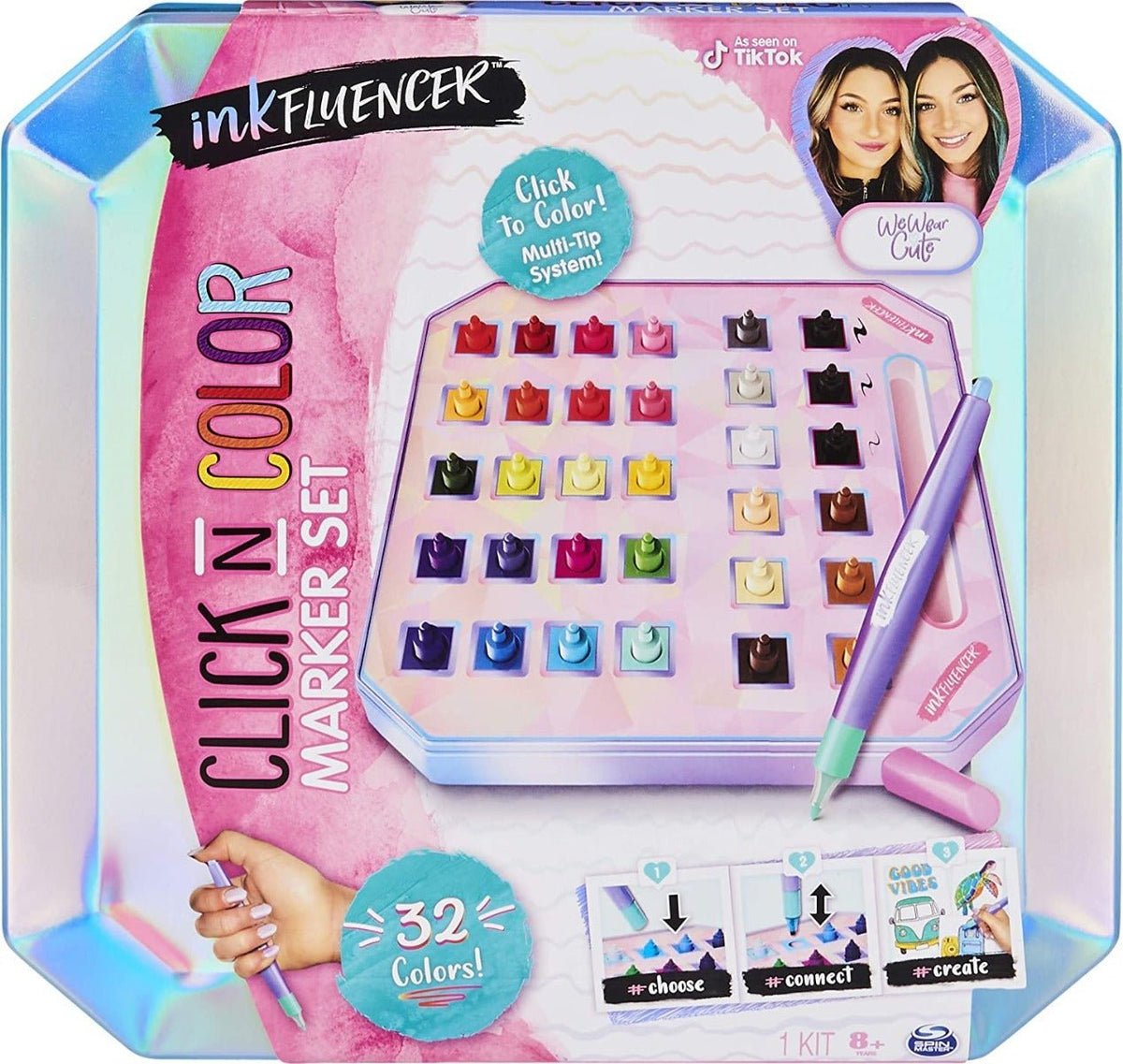 Inkfluencer Click N Color Marker Set
