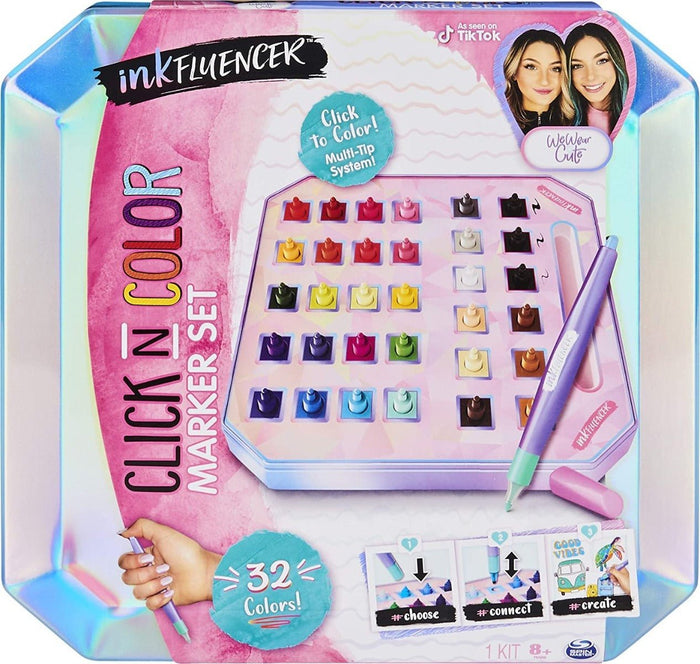 Inkfluencer Click N Color Marker Set