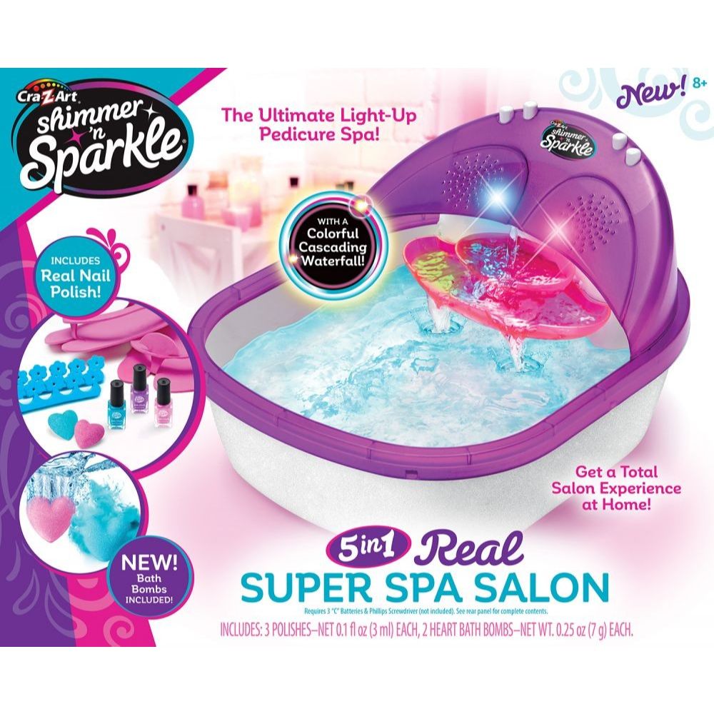 Shimmer 'n Sparkle 6-in-1 The Real Super Spa Salon