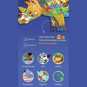 Mideer Large Animal Shaped Puzzle Dream Rhinoceros
