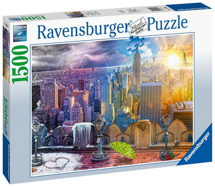 Ravensburger Winter in New York 1500 Piece Puzzle