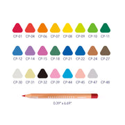 Mideer Vibrant Coloured Pencil Set - 24 Colours