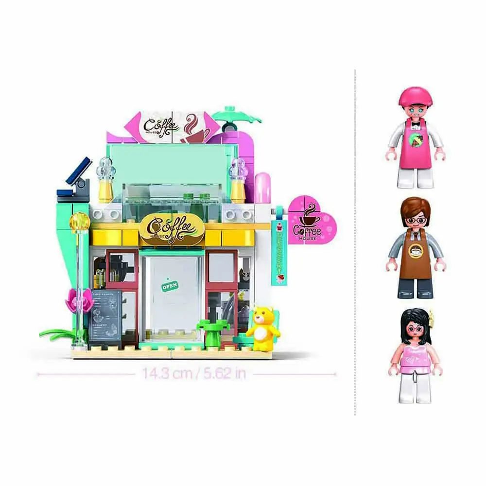 Sluban Mr. Slubucks Coffee Man Building Construction Set