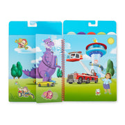Paw Patrol Restickable Stickers Flip-Flap Pad - Ultimate Rescue