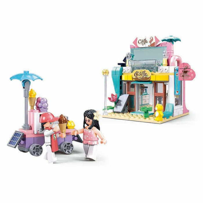 Sluban Mr. Slubucks Coffee Man Building Construction Set