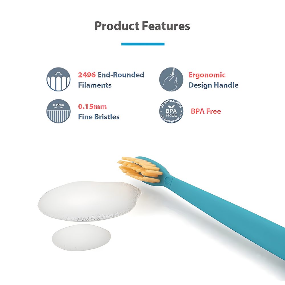 Flipper Toothbrush Cover & Toothbrush Lion
