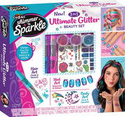 Shimmer 'n Sparkle 3-in-1 Ultimate Glitter Beauty Set