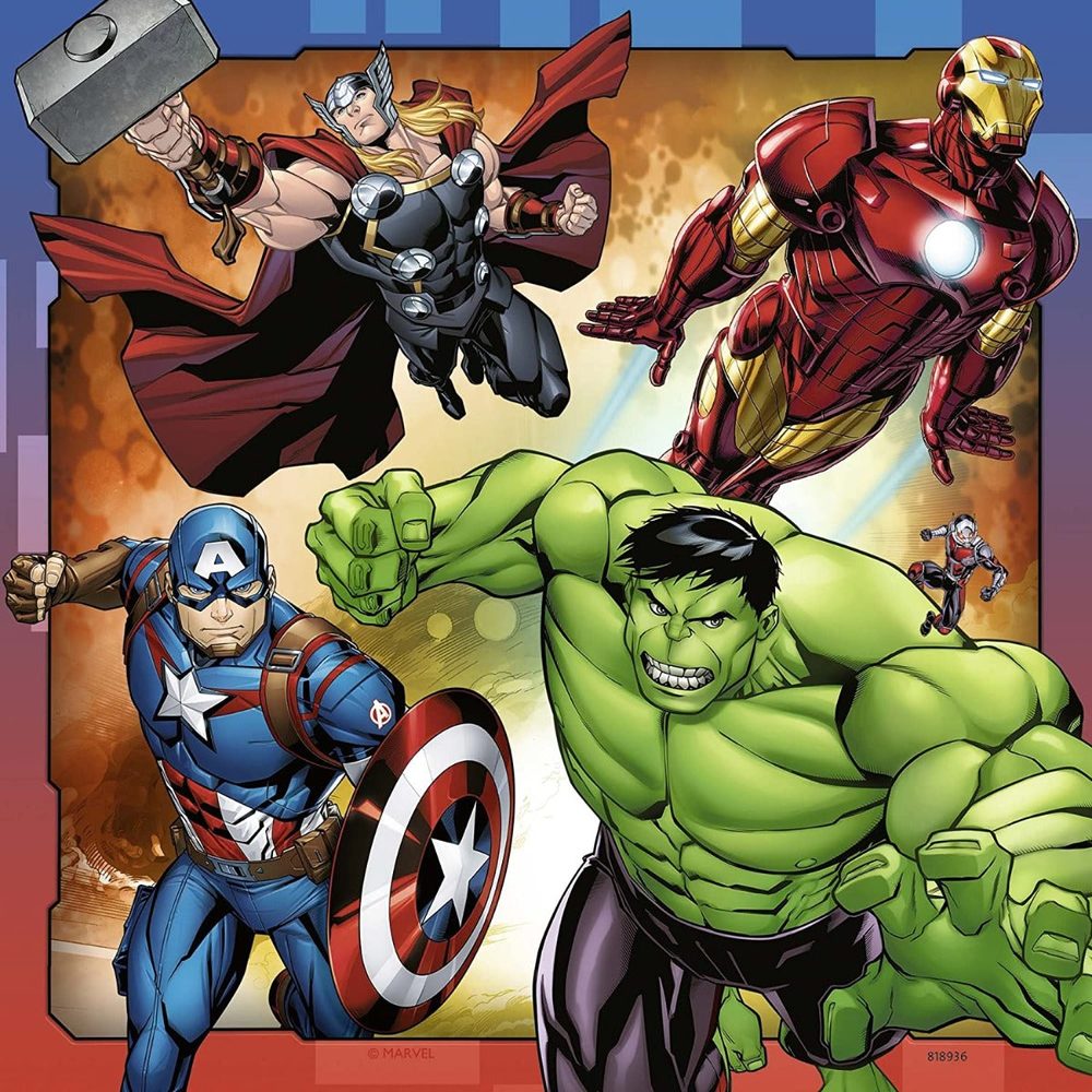 Ravensburger Marvel Avengers Puzzle 3 x 49 Pieces