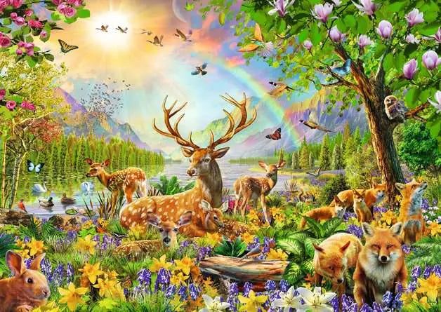Ravensburger Deer XXL Puzzle 200 Pieces
