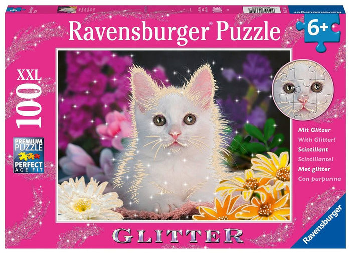 Ravensburger Glitter Cat Puzzle 100 Pieces