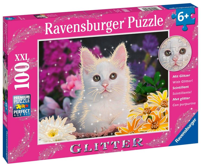 Ravensburger Glitter Cat Puzzle 100 Pieces