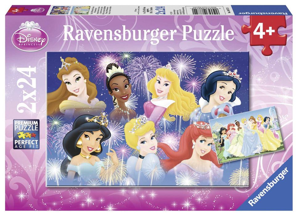 Ravensburger Disney Princesses 2 x 24 Piece Puzzles
