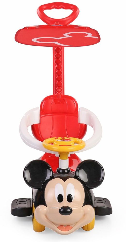 Disney Mickey Mouse Push Car with Handle and Umbrella