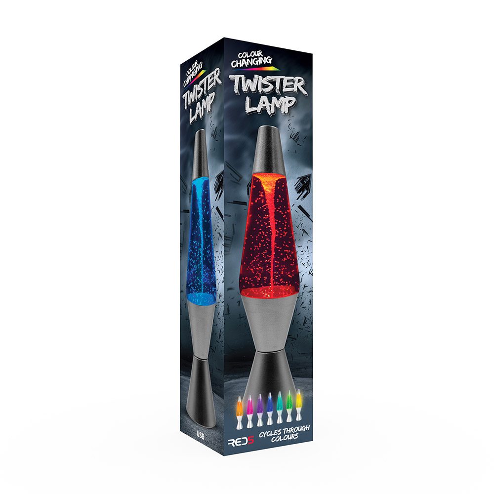 10" Twister Lamp (Battery Operated)