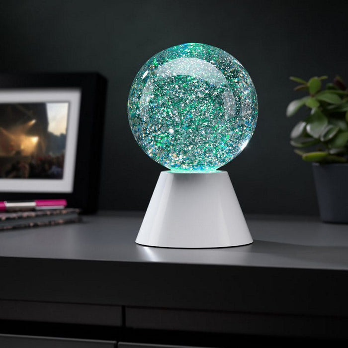 Spinning Glitter Ball Light