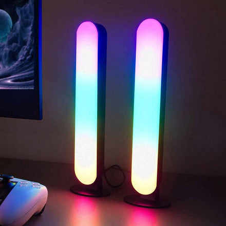 Sound Activated LED Light Bars (Set of 2)