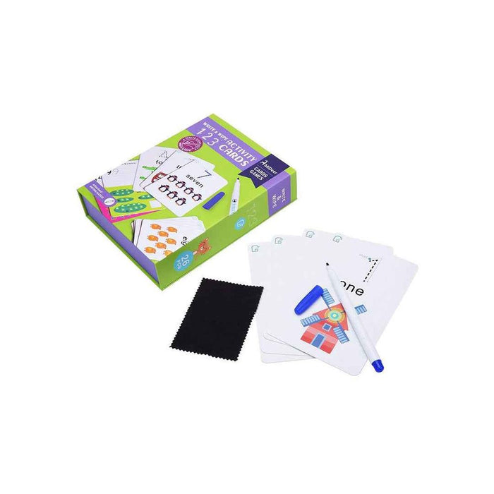 Write & Wipe Cards (123 & ABC)