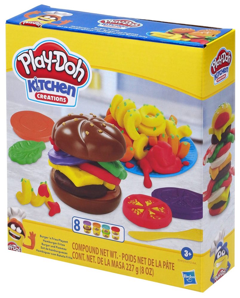 Play-Doh Kitchen Creations Burger and Fries Playset