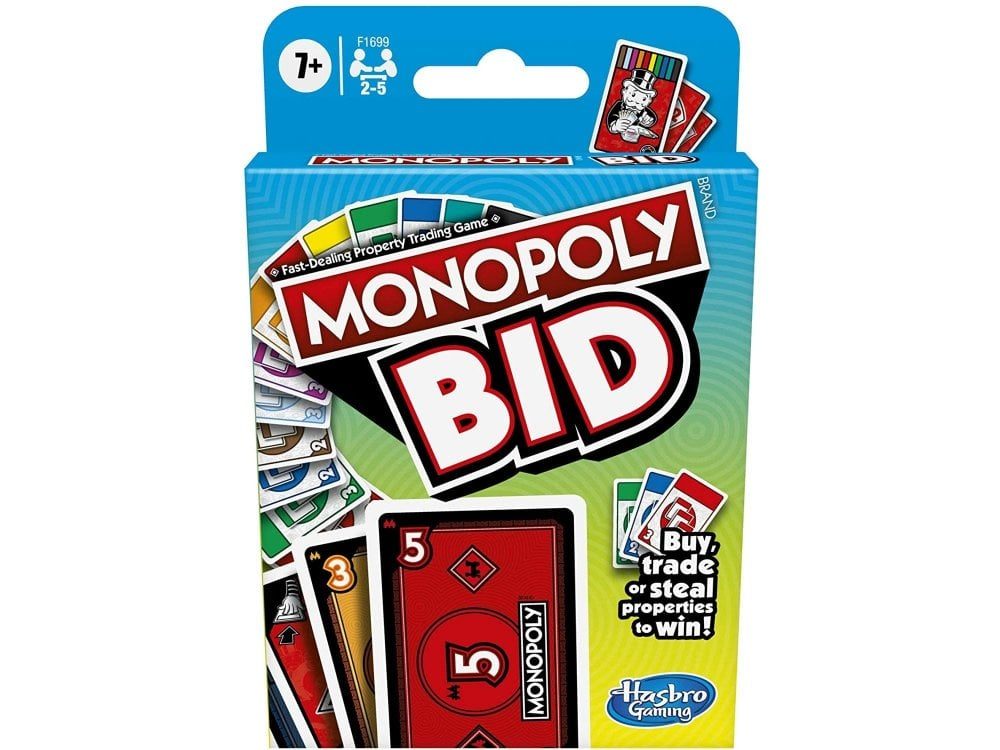 Monopoly Bid Card Game