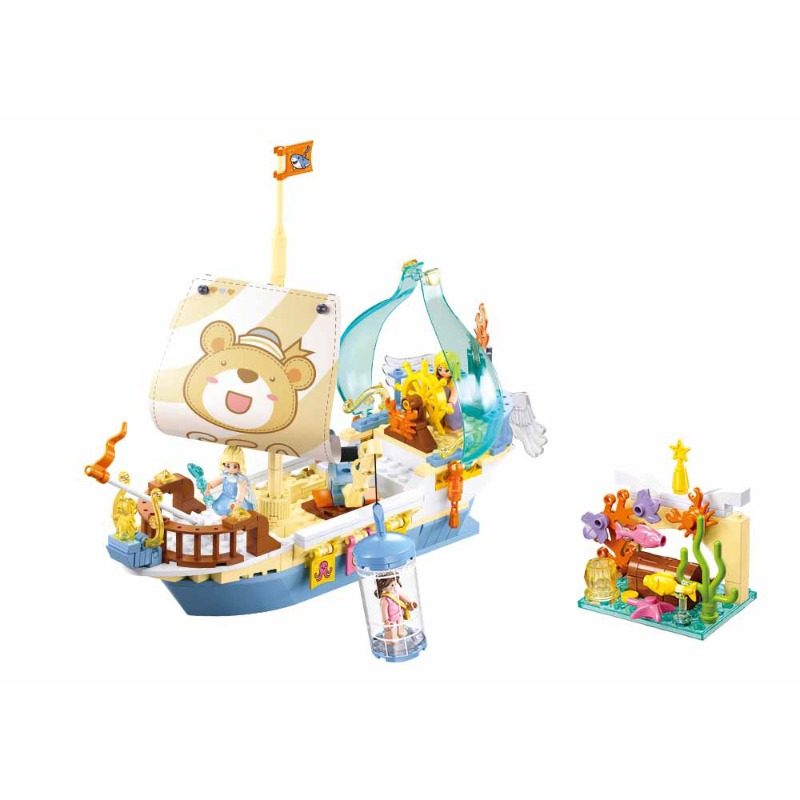 Sluban Girls Dream Jewel Boat (287 Pieces)
