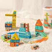 MiDeer Little Architect Wooden Blocks
