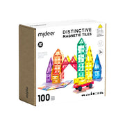 MiDeer Colourful Magnetic Tiles (100 Pieces)