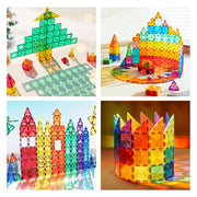MiDeer Colourful Magnetic Tiles (100 Pieces)