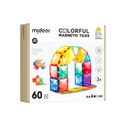 MiDeer Colourful Magnetic Tiles (60 Pieces)
