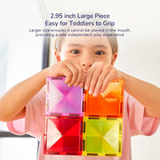 MiDeer Colourful Magnetic Tiles (60 Pieces)
