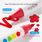 MiDeer Washable Markers (36 Colours)