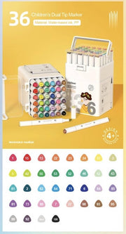 MiDeer Translucent Dual Tip Markers (36 Colours)