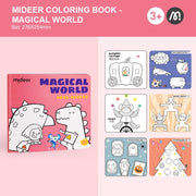 Mideer Magical World Colouring Book Age 3+