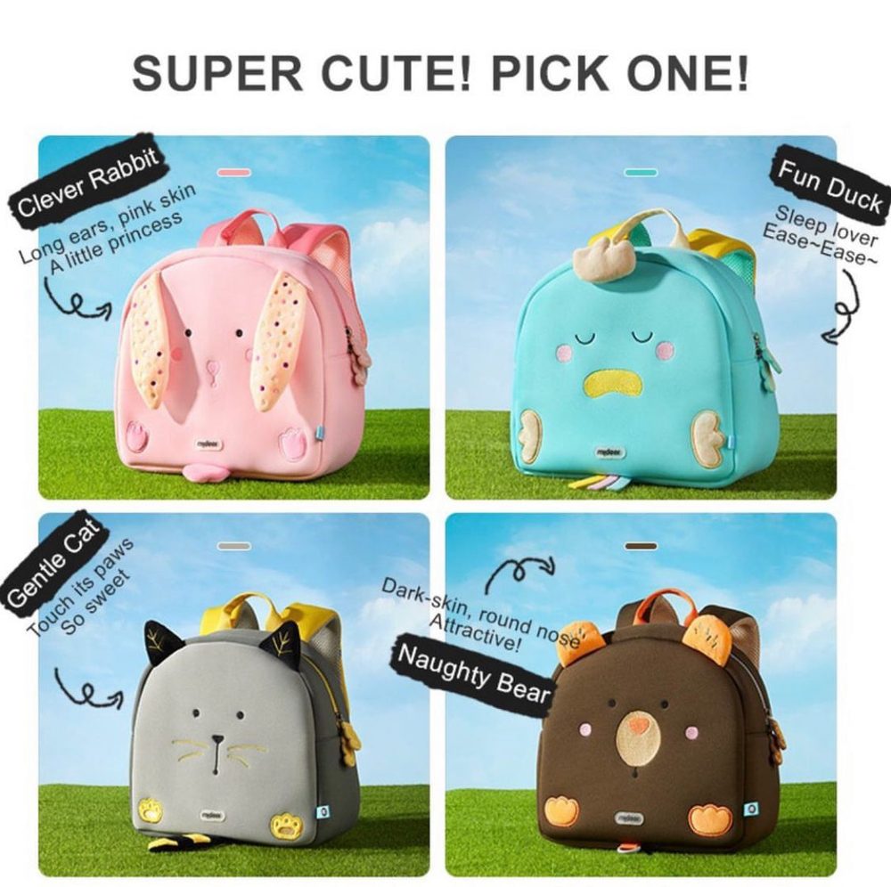 Mideer We Are Friends Kids Backpack, Bear