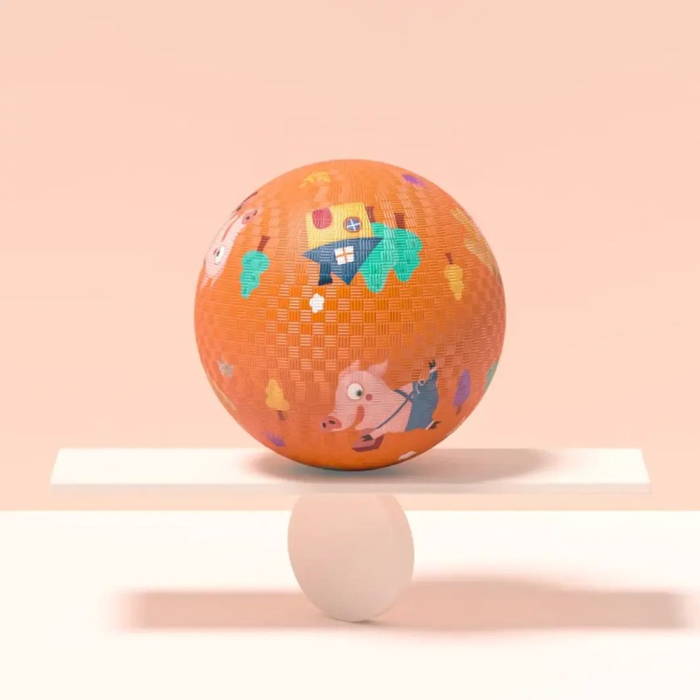 Mideer Playground Ball The Three Little Pigs Big