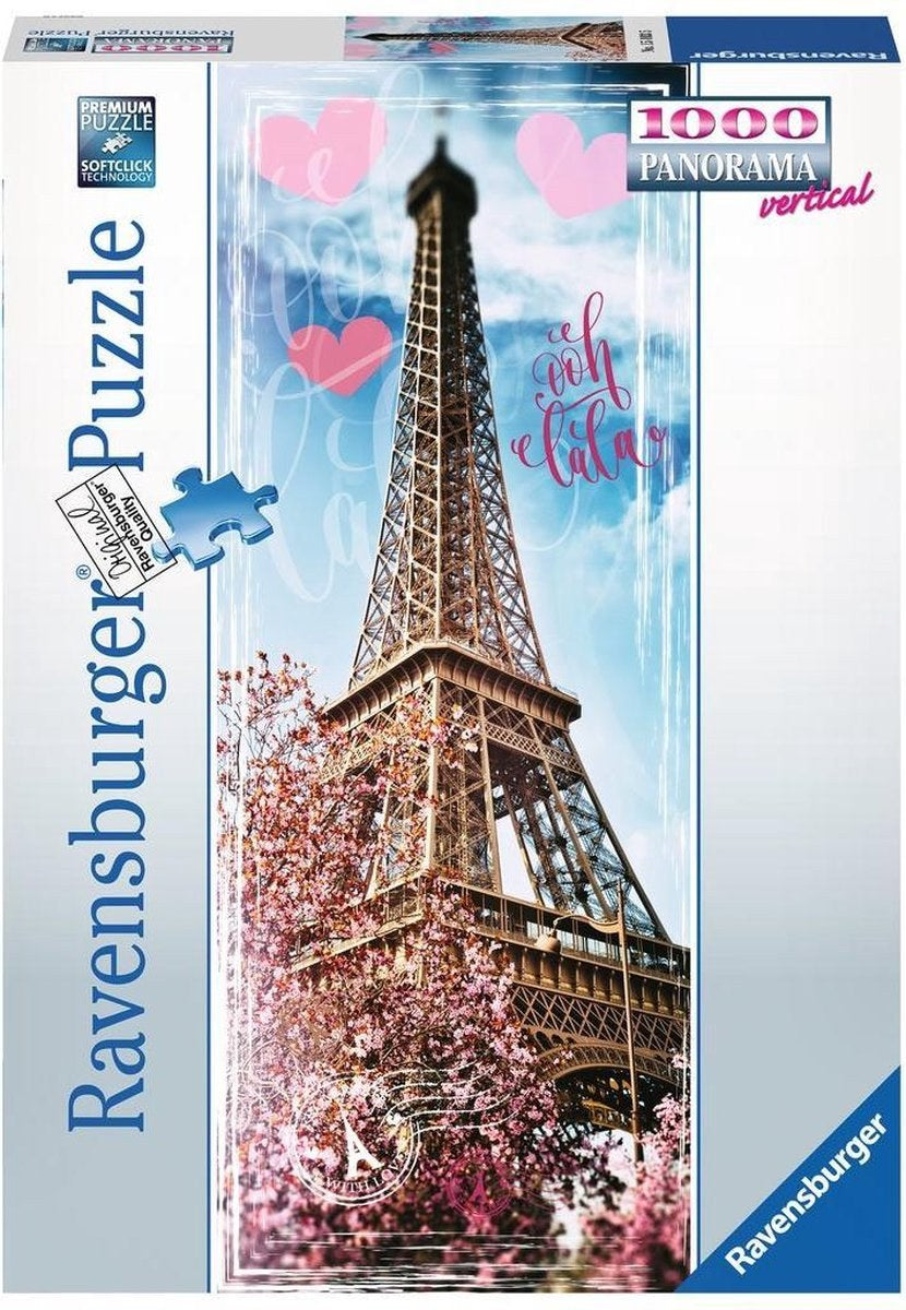 Ravensburger Eiffel Tower Love Edition Puzzle 216 Pieces
