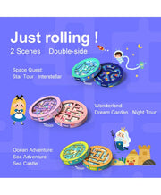 Mideer Double-Sided Steel Ball Maze - Space
