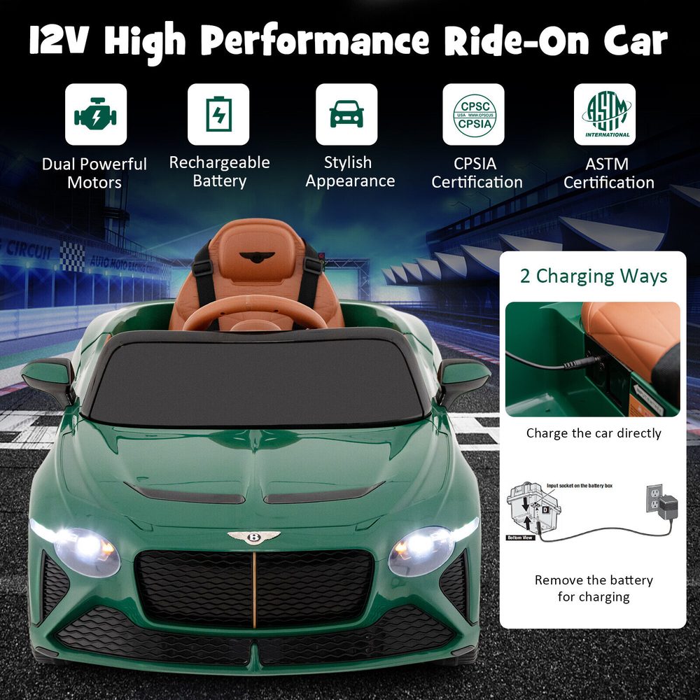 Bentley Bacalar Licensed R/C Ride On Car