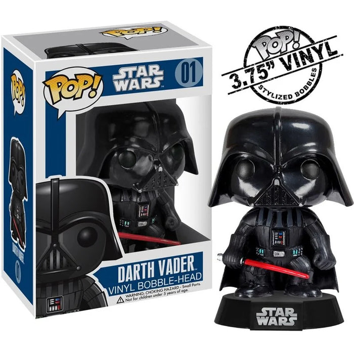 Funko Pop! Star Wars: Darth Vader Bobble-Head Figure