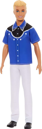 Barbie Fashionistas Ken Doll #226 Western Look 65th Anniversary
