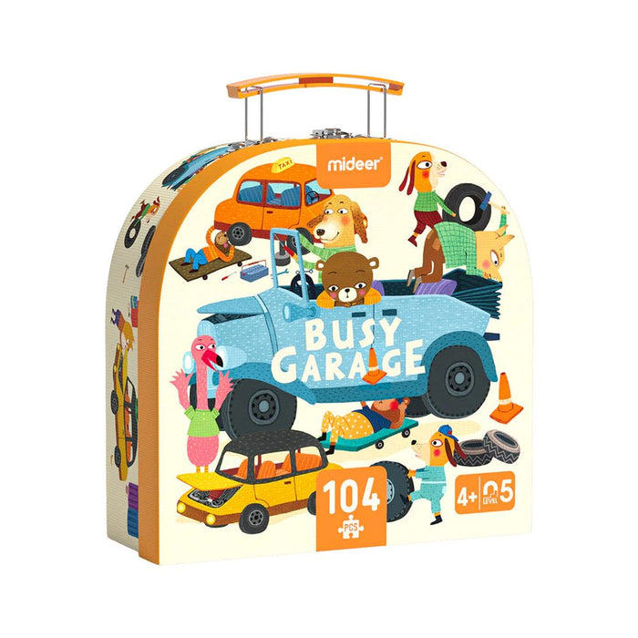 Mideer Gift Box Puzzle My Garage