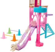 Barbie & Stacie Puppy Obstacle Course Playset with Doll